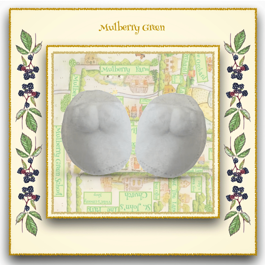 White Pom Pom Slippers