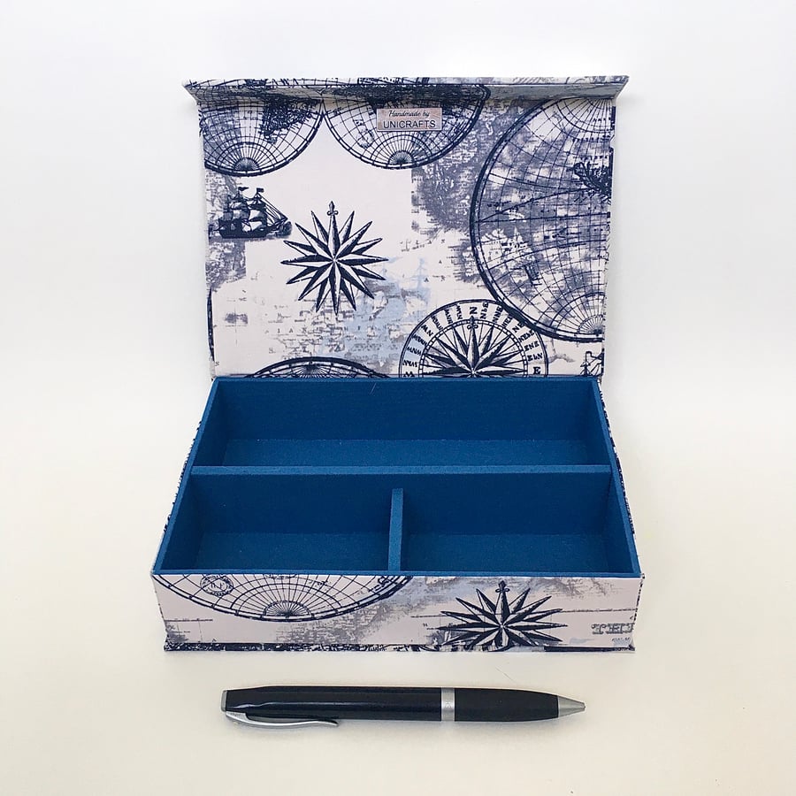 Explorer Handmade Fabric Covered Box