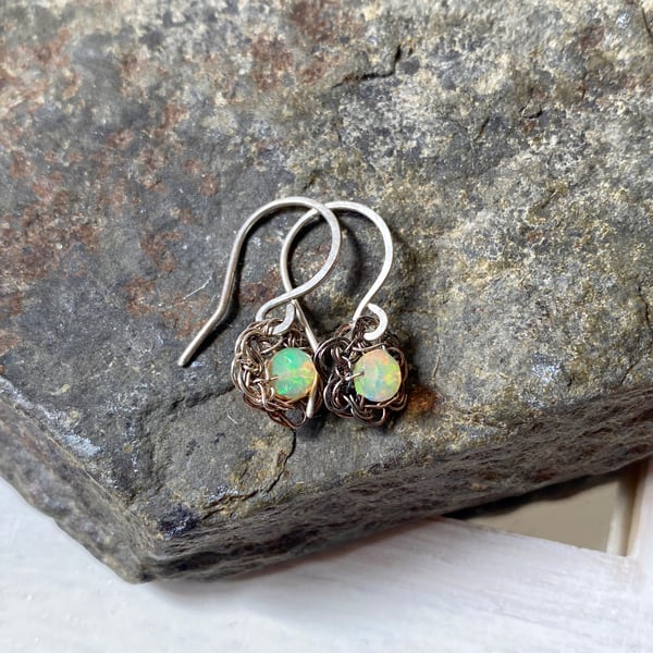Gold-Filled Crocheted Earrings by Izabela Rocks — Little Rebels