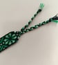  Adjustable Green & Black Wristband - Image 4
