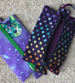 Pouch with Zip. Pencil case has elastic, which means it can be attached to noteb - Image 4
