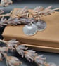 Sterling Silver Hammered Circle Dangle Earrings  - Image 6