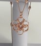 Rose Gold Sterling Silver Chainmaille Pendant and necklace “Last One Available” - Image 6