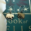 Seconds Sunday Wandering Bear Hoop Earrings 