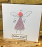 Handmade Birthday card, Funny Angel card, Friendship card, Special friend card - Image 1