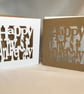 Anniversary cards, Happy Anniversary cards ,Blank cards, cutout cards, - Image 1