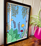Chep Forest - A5 - Print - Image 5