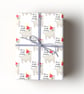 Westie west highland terrier birthday gift wrap - Image 3