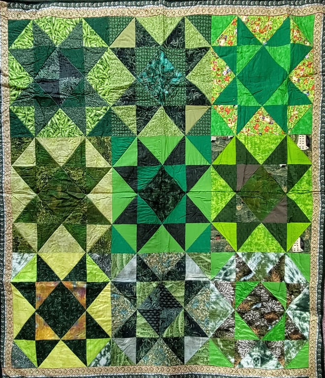 A Throw quilt 