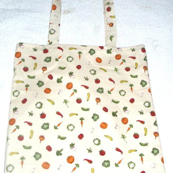 Tossed Vegetables shopping bag , Tote bag
