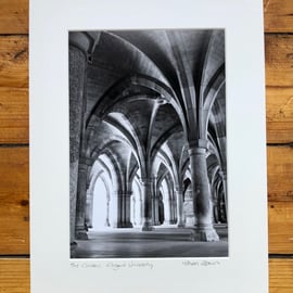 The Cloisters, Glasgow Signed Mounted Print FREE DELIVERY