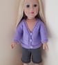 KNITTING PATTERN PDF Gray Shorts for Doll - Image 2
