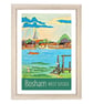 Bosham travel poster print by Susie West - Image 4