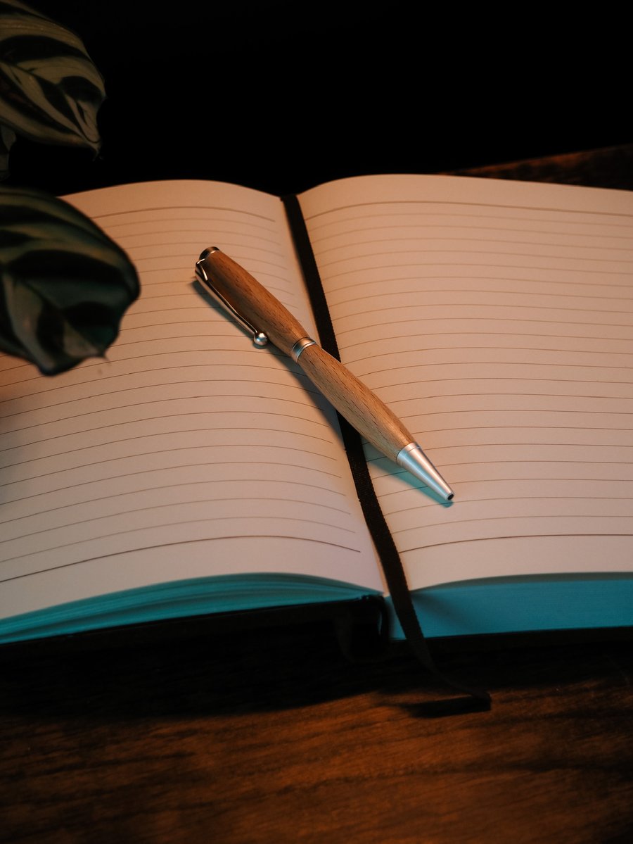 Pen made from reclaimed wood