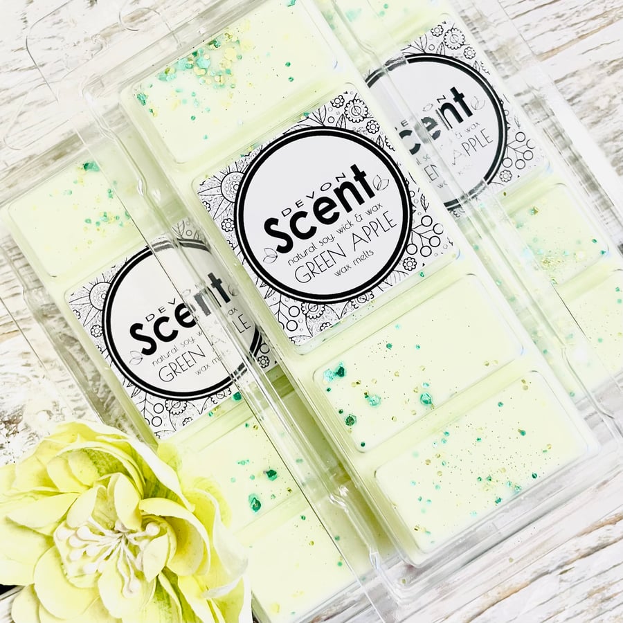 Green Apple Snap Bar Wax Melts 
