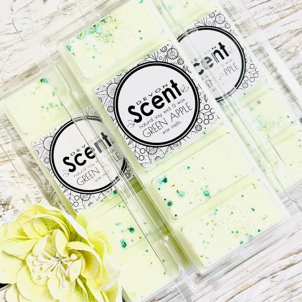 Green Apple Snap Bar Wax Melts 