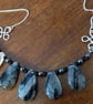 Rutilated quartz teardrop necklace - Image 4