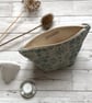 Hand Printed Linen Wash Bag, Toiletry Bag, Accessory Bag - Image 4