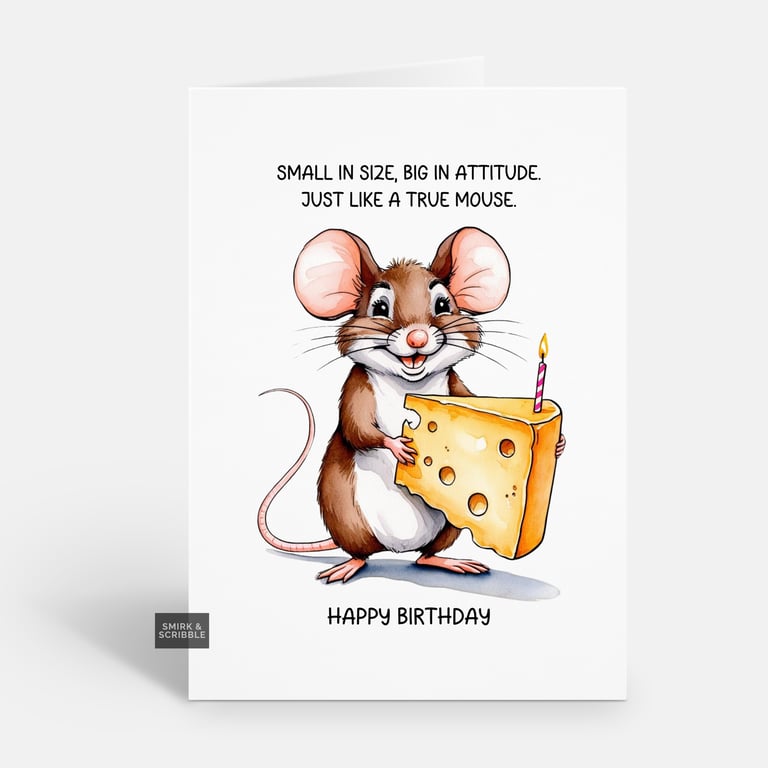 Unique Funny Birthday Card For Him Or Her 