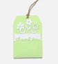 Set of 5 Colourful  Handmade Thank You Gift Tags with Removable Card Inserts - Image 5
