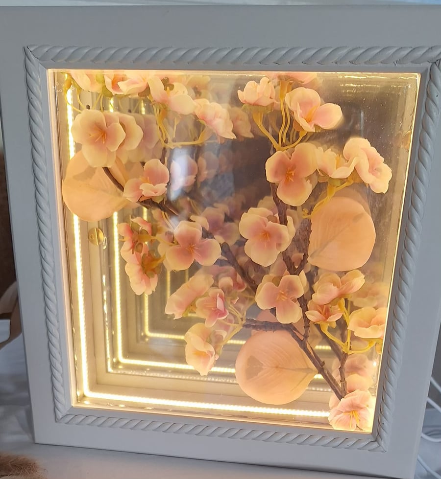 Custom Infinity 3D Box Frame Bespoke Wall Art