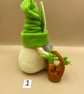 Gnome for the Summer. Sitting Gnome for Display. Unusual Colours. Home Decor. - Image 3