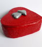 Polymer Clay Red Heart Trinket Jewellery Box (1) - Image 2