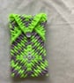 Crochet pouch, Granny Squares pouch, phone case.