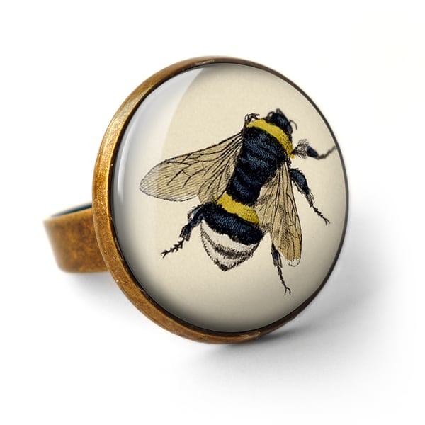 Vintage Bee Ring (ER04)