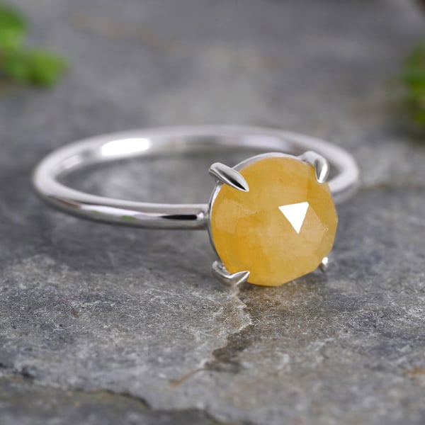 Yellow Sapphire Ring