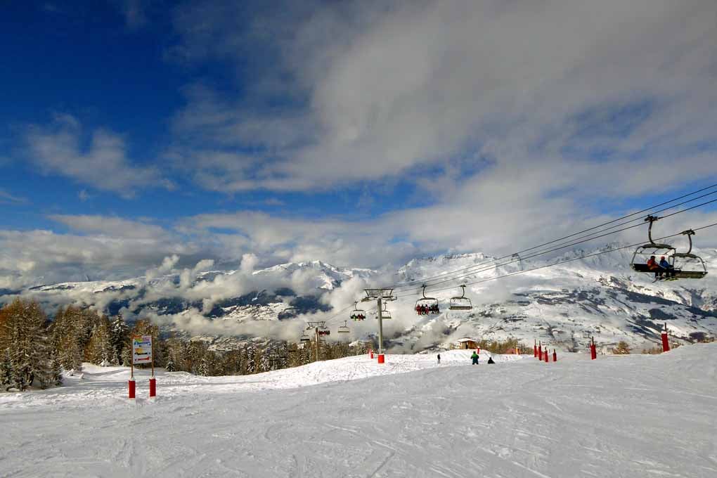 Les Arcs Arc 1800 Paradiski French Alps France Photograph Print