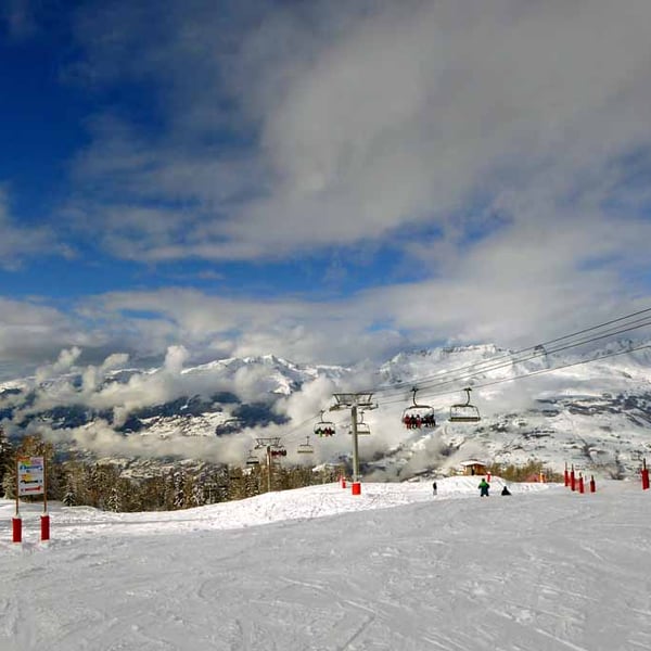 Les Arcs Arc 1800 Paradiski French Alps France Photograph Print