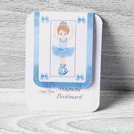 Ballerina Magnetic Bookmark