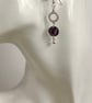 Sterling Silver Crystal Earrings - Image 4