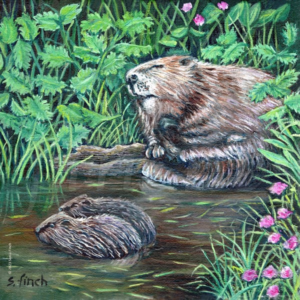 Spirit of Beaver - Limited Edition Giclée Print