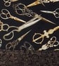 Project bag, drawstring bag, scissors design - Image 10