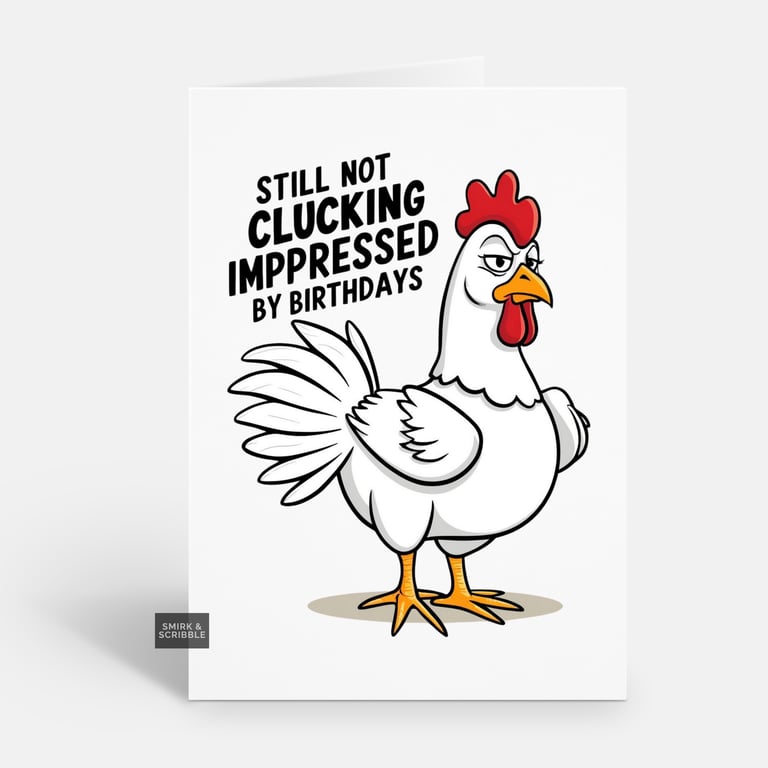 Unique Funny Birthday Card For Him Or Her 