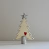 Wool Felt Christmas Trees 