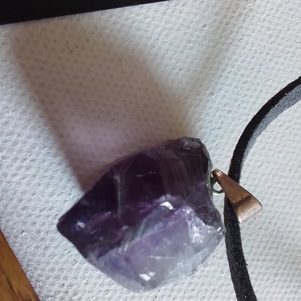Amethyst pendant. Birthday gift. Christmas gift. Ref 513