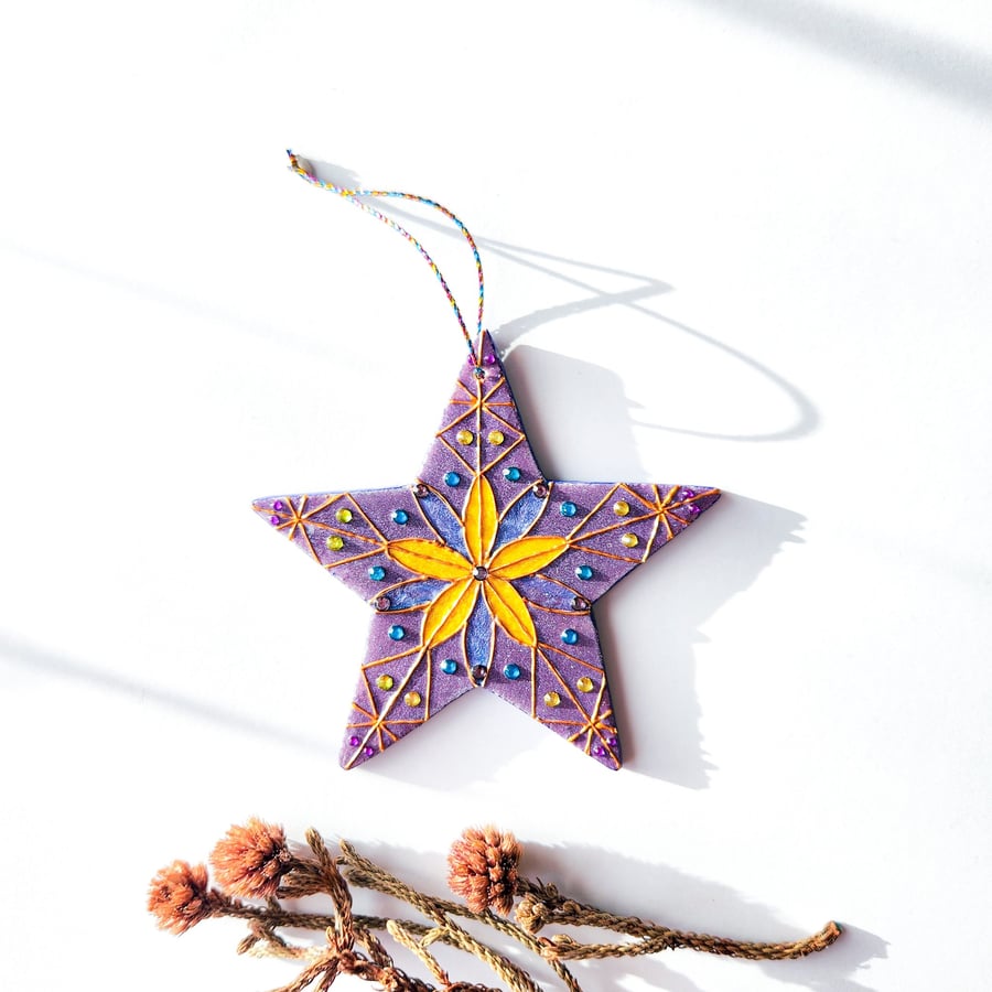 Handcrafted Christmas Decorative Hanging Ornament