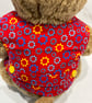 Red Cogs Large Teddy Waistcoat  - Image 2