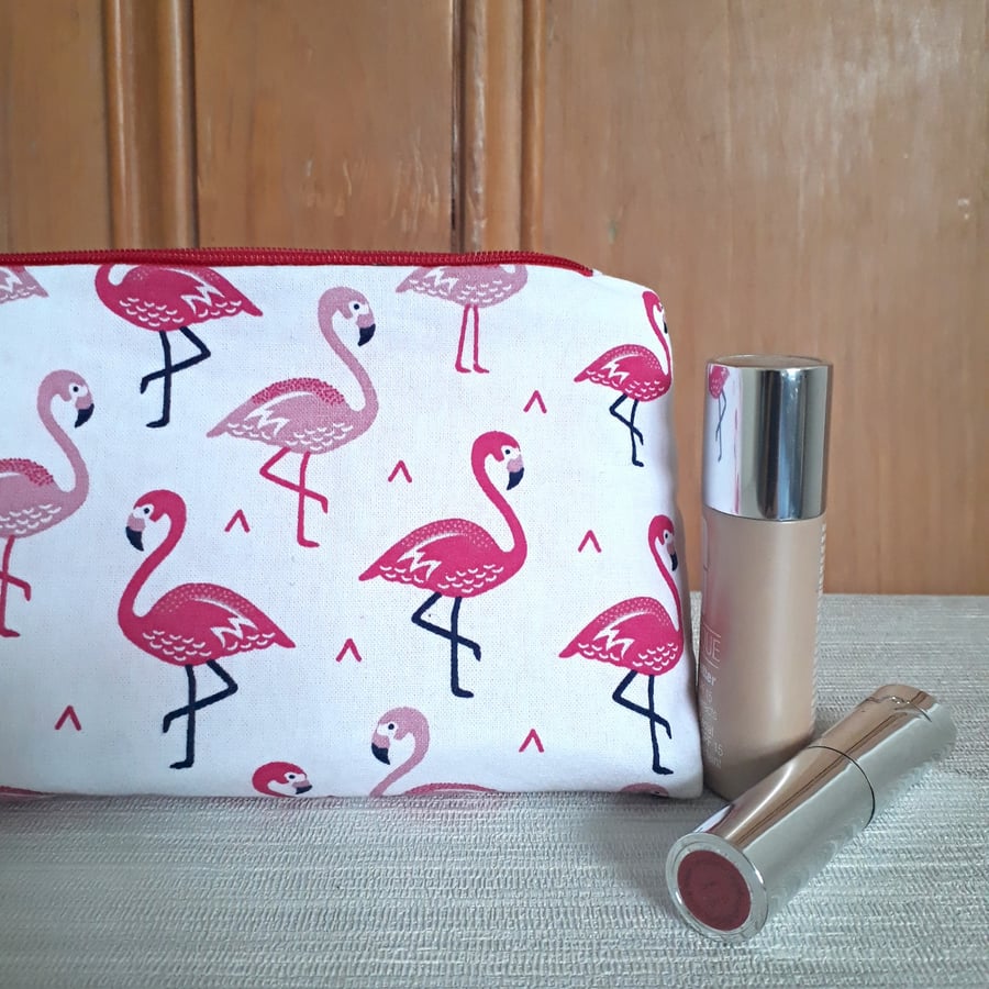 Flamingo Make Up Bag
