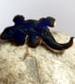 large brooch - lizard - Image 3