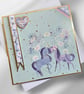Unicorn Greetings Card for a Special Occasion. - Image 2