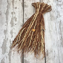 Natural Beauty - Wool Dreadlocks - Choose Your Amount and Length 