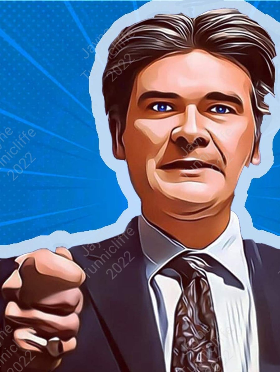 Julian Fawcett MP  from Ghosts 10 x 8 inch art print - free shipping in UK