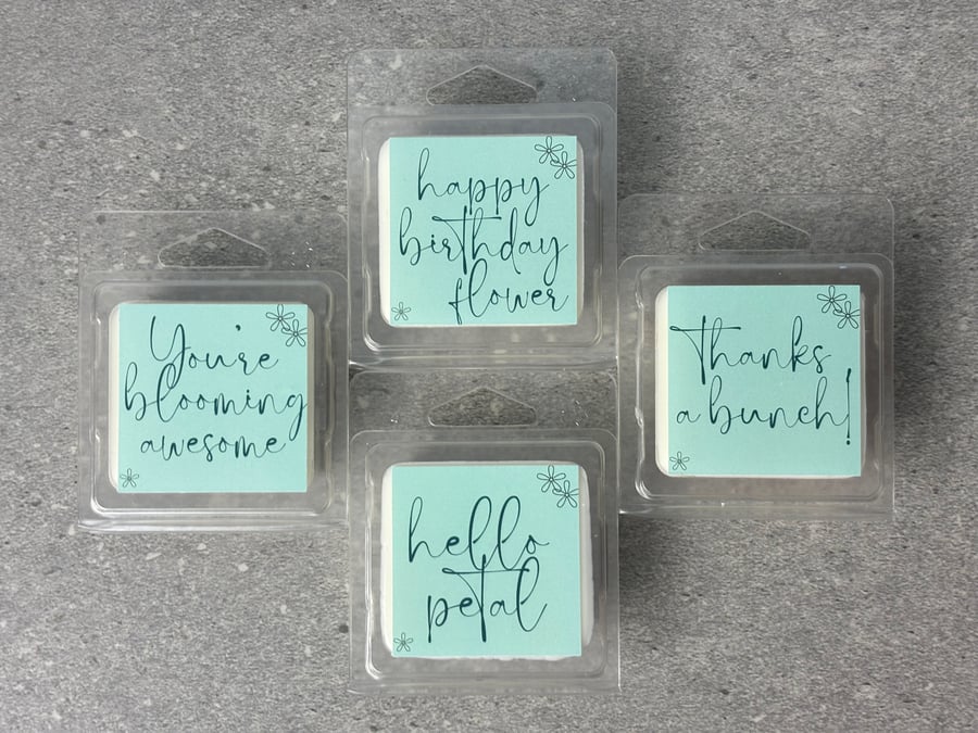 Message wax melts 