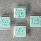 Message wax melts 