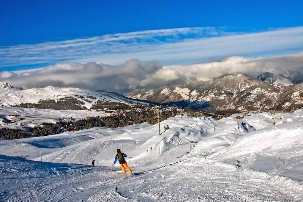 Courchevel 1850 3 Valleys French Alps France Photograph Print