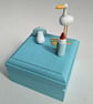 Keepsake Mini Box, Baby Boy Memory Box - Image 5